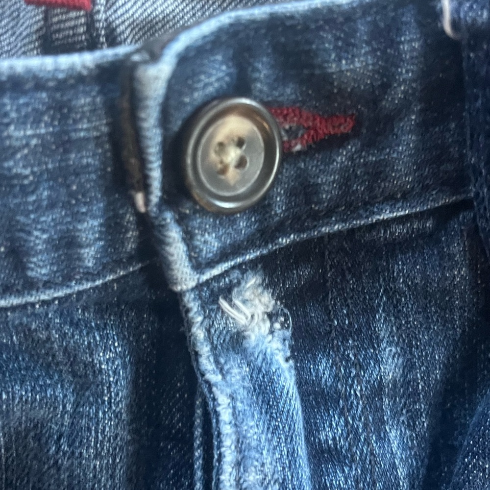 Talbots Women's Boot Cut Jeans in Deep Blue - Picture 3 of 5